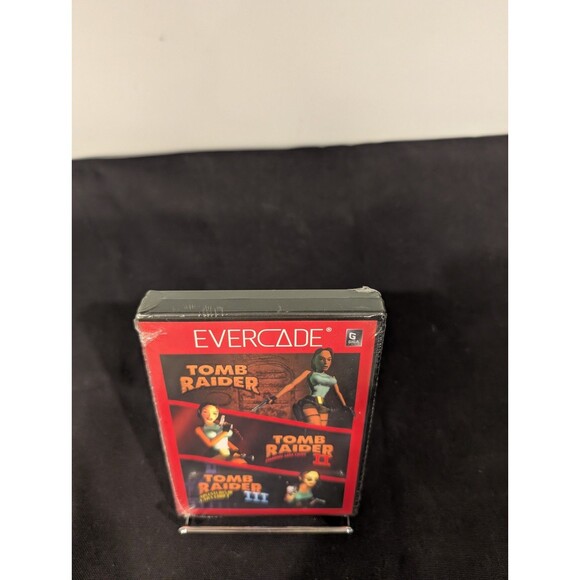 Evercade Tomb Raider Collection #40 (Tomb Raider I II III) New Sealed Cartridge - Picture 2 of 4